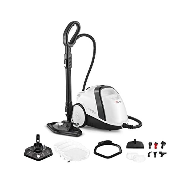 Polti-Vaporetto-Smart-120-Limpiador-a-Vapor-con-Caldera-de-Alta-Presion-4-bar-Calentamiento-en-2-minutos-mata-y-elimina-el-9999-de-virus-germenes-y-bacterias-14-accesorios-Blanco-Y-Negro