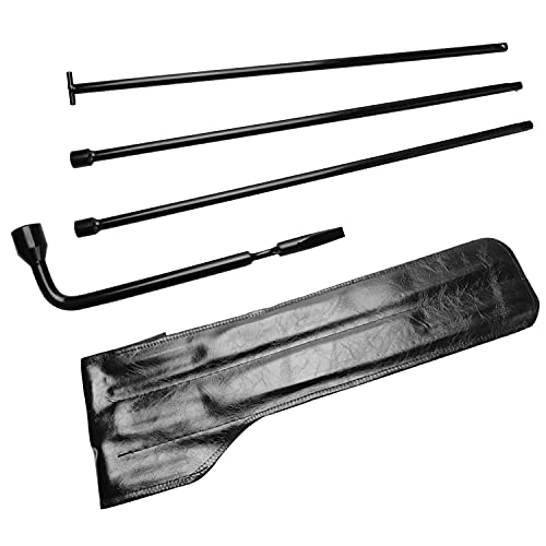 LECWOF Spare Tire Tool Kit
