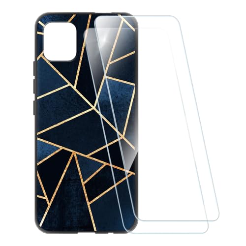 ESACMOT �v�����g�P�[�X + 2�������K���X�t�B���� Nokia C110 4G �Ƃ̌݊�������, �Ռ��z���\�t�g�J�o�[ HD�N���A (�X�g���C�v)