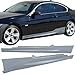 Compatible With 2007-2013 BMW E92 E93 3-Series Coupe, M3 Style PP Side Skirts Extension Panels Pair by IKON MOTORSPORTS