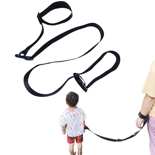 Anti Lost Wrist Strap Escape Proof Leash with Adjustable Tether and Lock Buckle for Special Children Secure Autism ADHD Travel Walking Harness Older Children Adult Sized Lockable Coiled Link Cuff
