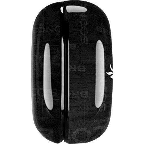 Skinit Decal Audio Skin Compatible with Samsung Galaxy Buds Pro - Officially Licensed NFL Denver Broncos Black & White Design