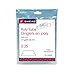 Smead Poly Tab 1/5 Cut Tab, Clear, 25 Per Pack (64600)