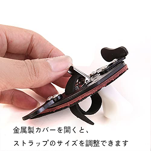SHARROW牛革アーチェリーフィンガータブ ゆがけ  アーチェリ