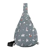 Picture of HUA ANGEL Crossbody Sling Bag for Men & Women Lightweight Waterproof Chest Shoulder Bag for Travel Hiking & Everyday Use