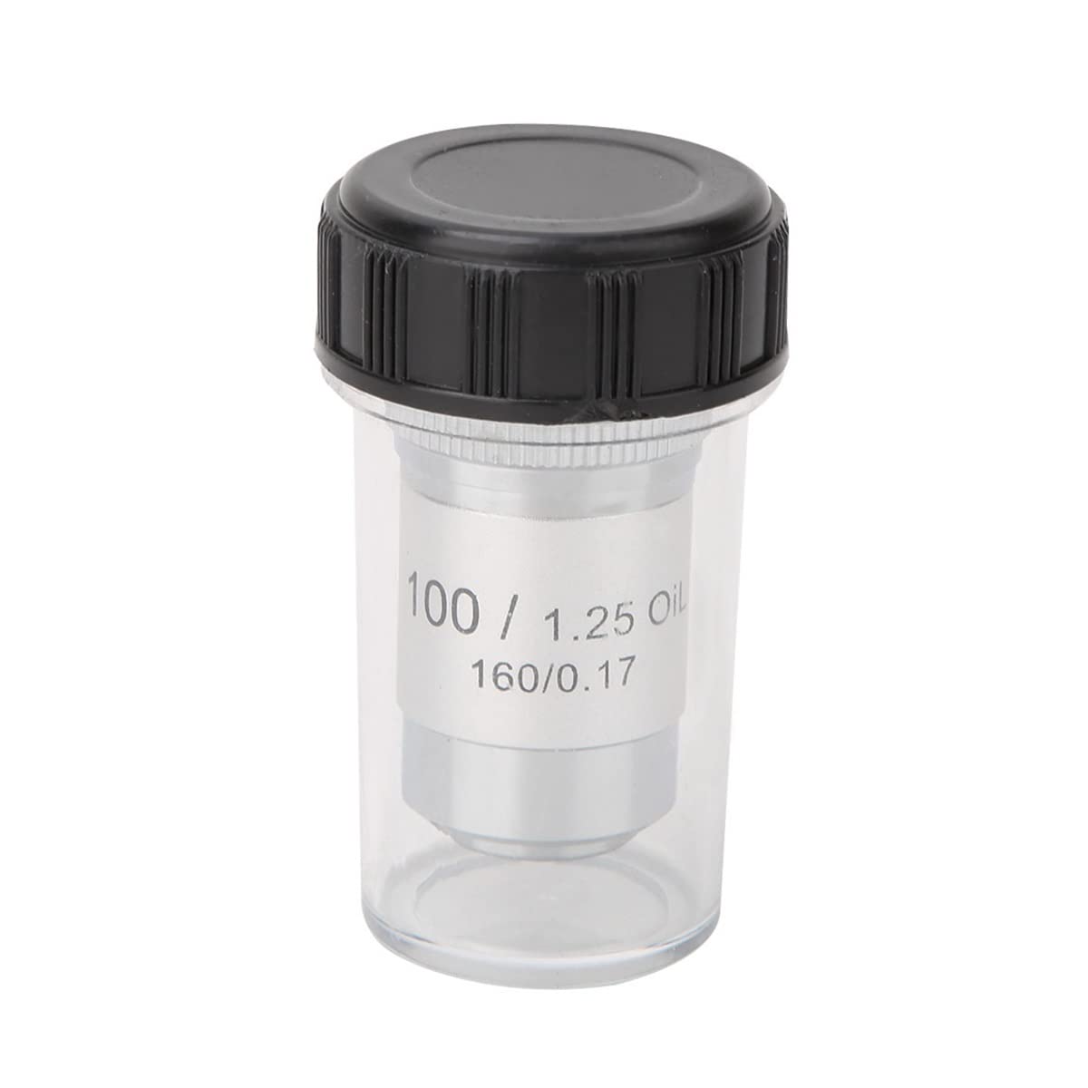 Kit di accessori per microscopio 195 Obiettivo obiettivo Achromatic all-acciaio for tutti i microscopi biologici Vetrini per microscopio (Color : 100, Number of Pcs : Other, Standard : Other)
