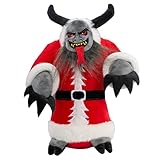 UglyChristmasSweater Krampus Plush Toy Unique Festive Christmas Holiday Plushie Gift