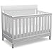 Delta Children New Haven 4-in-1 Convertible Baby Crib, Bianca White