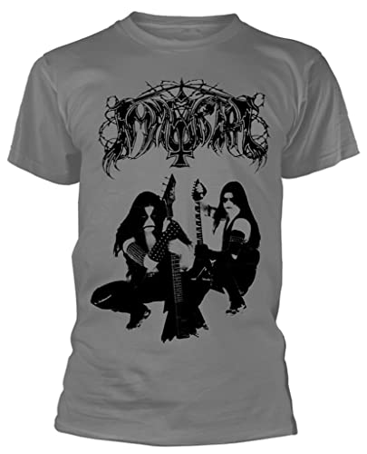 T-shirt Immortal de collection coton épais Battles In The North