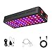 Phlizon Newest 600W LED Plant Grow Light,with Thermometer Humidity Monitor,with Adjustable Rope,Full Spectrum Double Switch Plant Light for Indoor Plants Veg and Flower- 600W(10W LEDs 60Pcs)