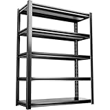 PRMTYUP Metallregale FüR Hohe Beanspruchung, 2500 Pfund Belastbare Garagenregale...