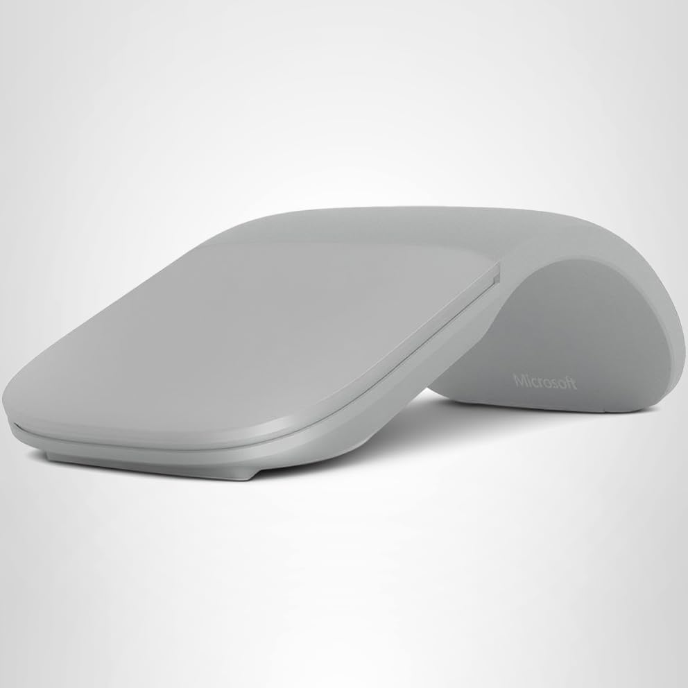 Microsoft Bluetooth Surface Arc Mouse, Light Grey - CZV-00001
