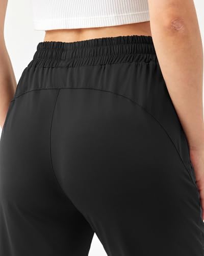 Zylioo Women's Tall Joggers Pants 31"/33" Inseam Lightweight Quick Dry Sweatpants with Zipper Pockets for Summer4