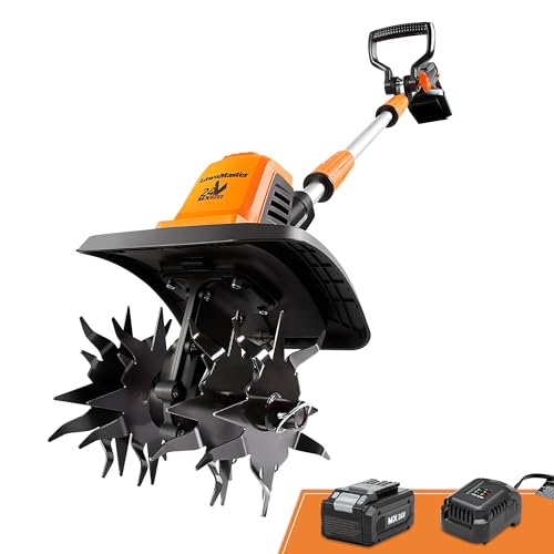 LawnMaster 24V MAX 9” Cordless Tiller – CLTE2409