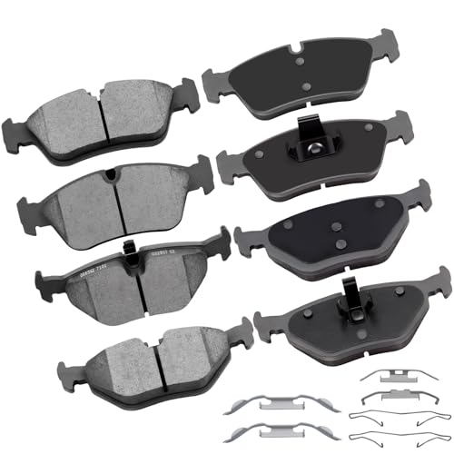 Image of cciyu D781 D763 Ceramic Front Rear Brake Pad Set Fit For BMW 318i,318is,318ti,3i,323Ci,323i,323is,325Ci,325i,325is,325xi,328Ci,328i,328is,Z3,Z4