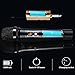 Microphone Wireless Microphone Karaoke Singing Microphone Dual Professional UHF Cardioid Pickup Microphone All-Metal Handheld Microphone, 2 Colors Easy to Connect and use (A Two)