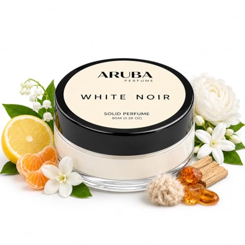 Image of Alcohol Free.Solid Perfumes | Wax Perfumes for Men & Women | Non-Greasy Cologne | Strong & Lasting Fragrance | Gifting Pack for Him & Her (White Noir)