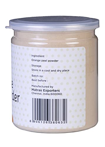 Orange Peel Powder 8 Oz (227 Grams) | 100% Natural Care For Acne, Tan & Blackheads | Effective Diy Face Mask Ingredient | Rich In Vitamin C | Helps Get A Glowing Skin | By Yogi's Gift® #TOP2
