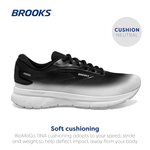 Brooks Brooks Women’s Trace 2 Neutral Running Shoe - Black/Lilac/White - 5 Medium