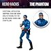 Boss Fight Studio Hero H.A.C.K.S. 21st Phantom Action Figure, Wave 1.5 – Highly Articulated Figurine & Accessories, Doves, Vlad and Melodee, Holstered Belt, Pistols, Alternative Hands, & Stand – 1:18