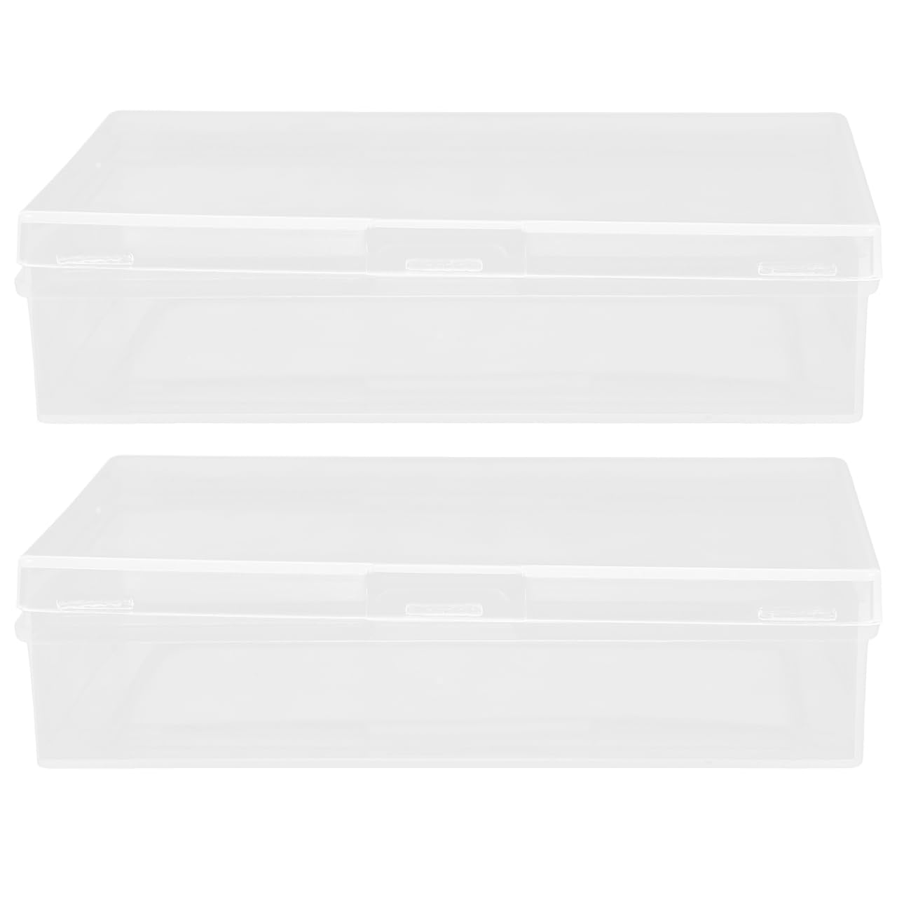 BESPORTBLE 2PCS Playing Card Storage Box Set Small Card Deck Holder for Family and Friends for Board Games