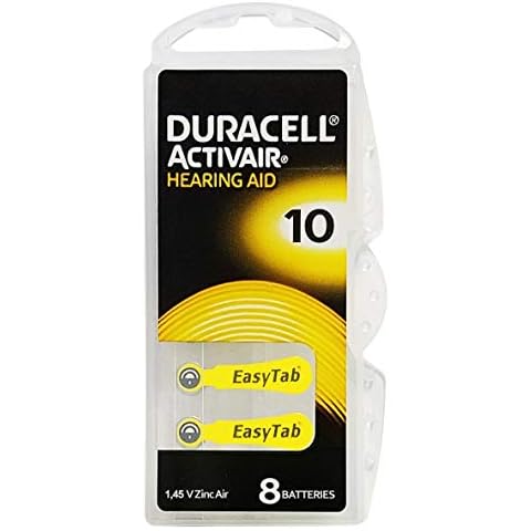 Duracell Activair Hearing Aid Batteries: Size 10 (128 Batteries) Cover