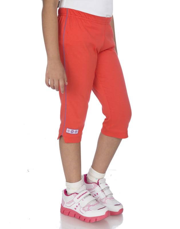 Image of OCEAN RACE 100% Coton Girls Capri Pack of- 2