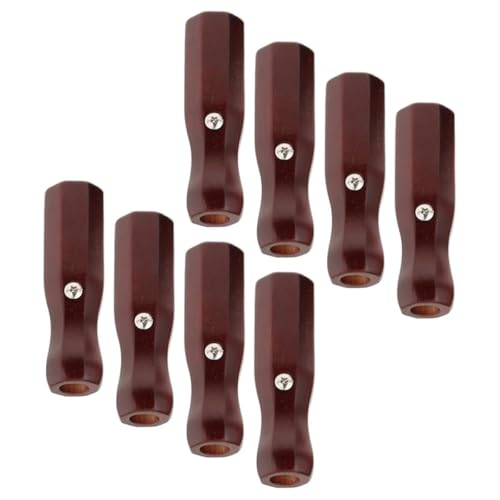 Hoite Lot de 8 poignées de ba-by-foot, embouts de tiges, poignées en bois pour jeux de table, joueurs, intérieur