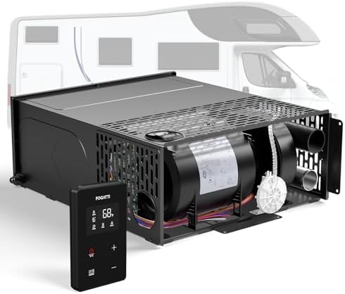 FOGATTI 35,000 BTU Quiet RV Furnace – High-Efficiency RV Heater with Thermostat for Camper, Motorhome & Travel Trailer