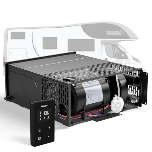 FOGATTI RV Furnace 35,000 BTU Complete Unit- High-Efficiency, Easy Installation RV Heater with Thermostat for Camper, Motorhome & Travel Trailer