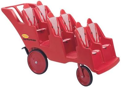 6 Passenger Original Slim Tire Bye-Bye Buggy Tandem Stroller