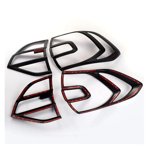 Protector de luz trasera con acabado mate elegante compatible con Ford Everest 4
