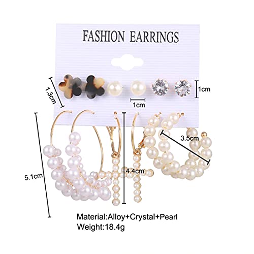 Gold-Toned Plated Earrings Combo (JG-PC-ER-8629)