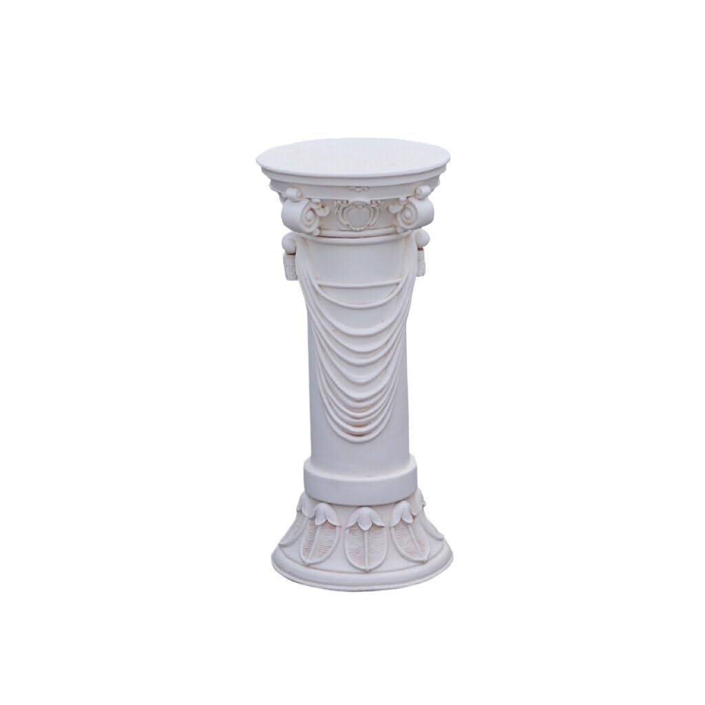 Classical Roman Pillar Pedestal Display Stand, Greek Column Figurine for Home Garden