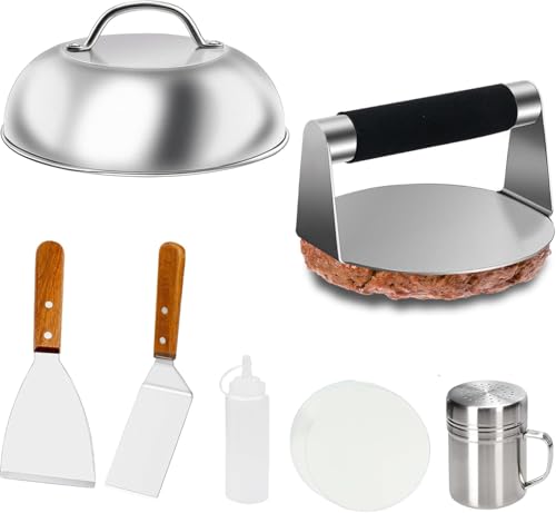 Hmseng Smashed Burger-01 Grillzubehör-Set