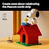 LEGO Ideas Peanuts: La Casita de Snoopy 21368 | Set de Construcción Coleccionable para Adultos, Mayores de 18 Años, Actividad de Relajación, Exhibición para Oficina en Casa y Dormitorio, 964 Piezas 4