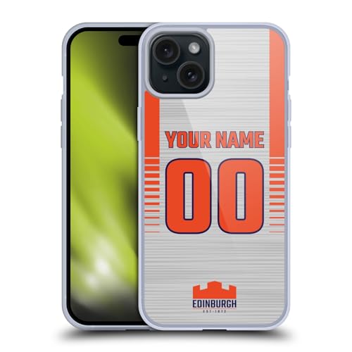 Coque antichoc militaire iPhone 15 Plus Edinburgh Rugby gel robuste personnalisée