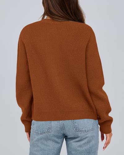 BTFBM Bow Cardigan Sweaters for Women Trendy 2025 Fall Winter Open Front Long Sleeve Button Down Cropped Lady Jacket4