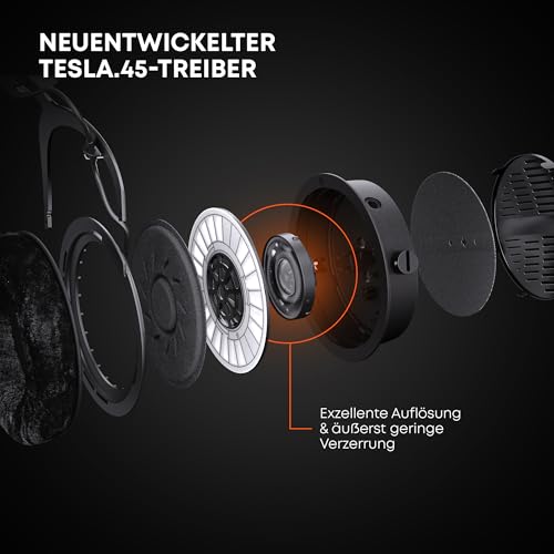 beyerdynamic DT 1990 PRO MKII Over-Ear-Studiokopfhörer in schwarz. Offene Bauweise, steckbares Kabel