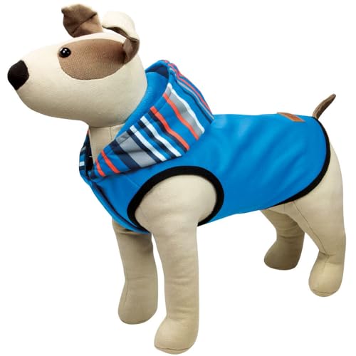 SOS Hundejacke - Windbreaker Jacke - Gr. XL Rückenlänge 60 cm - Eine einfache, Aber Moderne, schicke und Funktionelle Jacke
