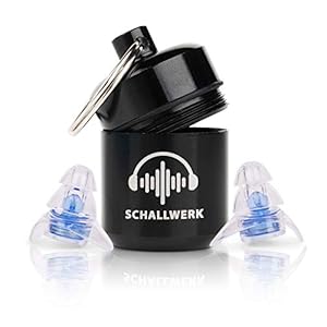 SCHALLWERK ® Strong+ oordopjes met extra sterke bescherming – dempen lawaai & behoud van geluidskwaliteit – ideaal voor…