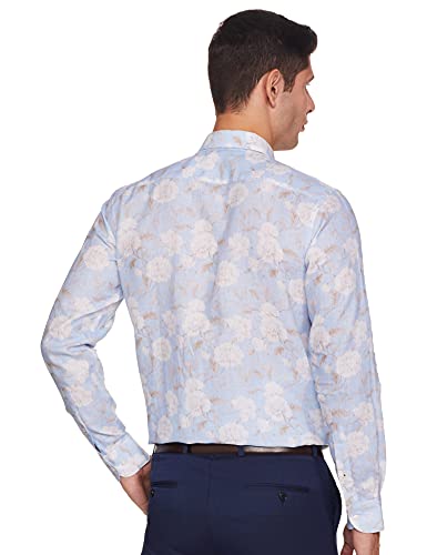 Image of Raymond Men's Striped Regular Fit Shirt