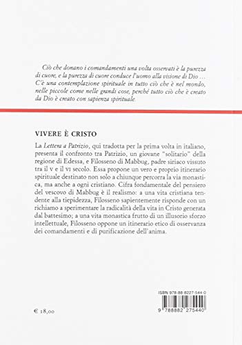 Vivere è Cristo. Lettera A Patrizio - 2