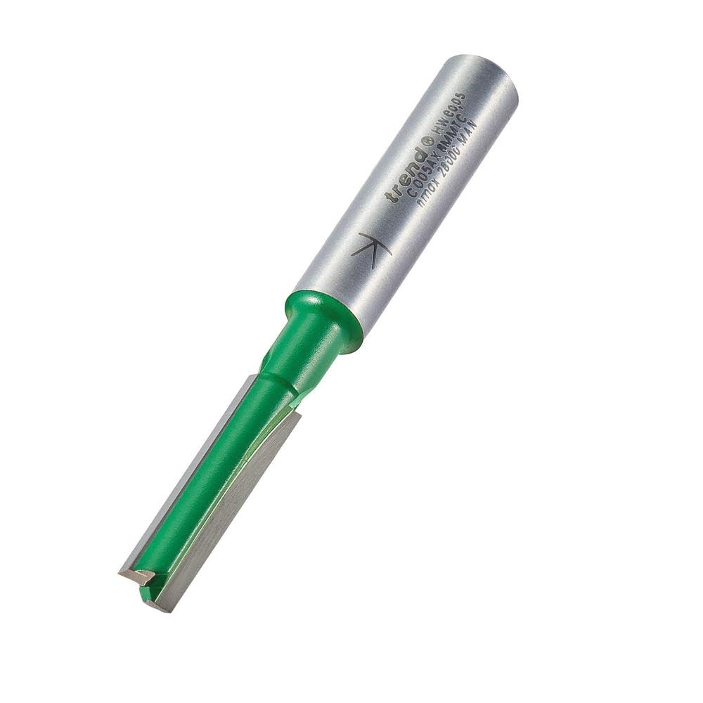 Trend Fresa De Doble Filó De 18mm (C028AX8MMTC): Corte En Madera, MDF Y Contrachapado Con Revestimiento PTFE