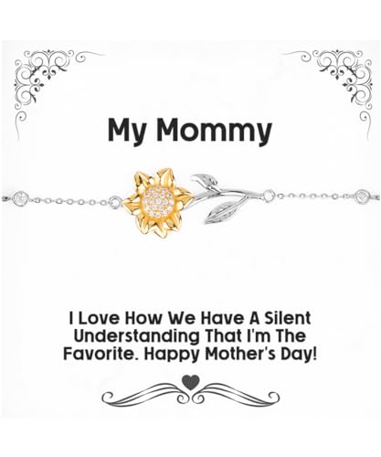 Useful Mommy Sunflower Bracelet, I Love How We Have A