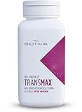Biotivia - Transmax 1000mg 98% Trans-resveratrol + Polydatin + Piperine for Increased Bio-Availability. No Artificial Fillers or Additives. 60x500mg Vegan Capsules
