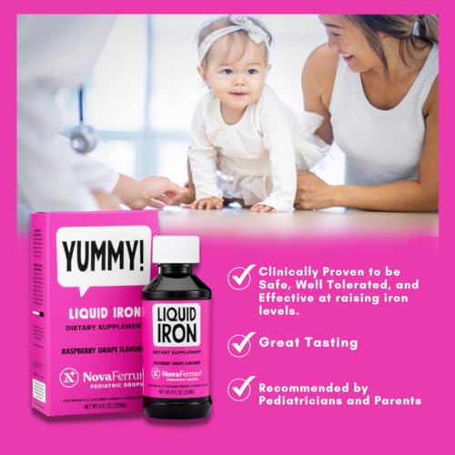 Novaferrum GE00133 Yummy | Pediatric Drops Liquid Iron Supplement thumb #2