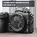 kakotopa Camera Body Protective Film Decorative Sticker Compatible with Nikon Z6II Comprehensive Protection Anti-Scratch/Anti-Wear/No-Residue/3M Materail(Ghost Black)