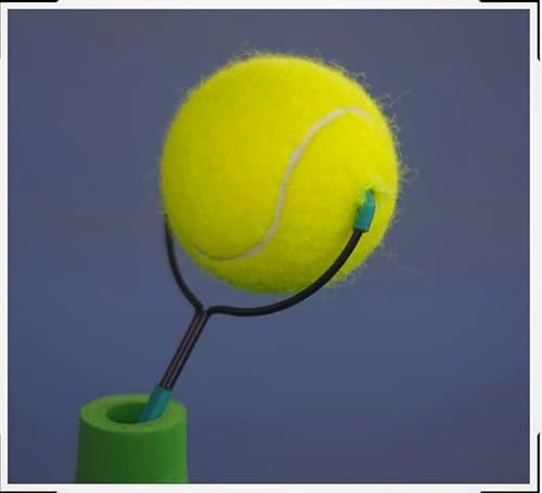 Viv Portable Tennis Trainer, Practice Equipment Training Aid For Spin, Swing And Shot｜Tennis Balls With String Trainer Rebound Set Solo Training｜Practice Tennis Drills By Yourself Anywhere Great Gift #TOP1