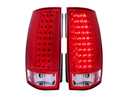 Anzousa 311140 Red/Clear Led Tail Light - (Sold In Pairs) #TOP19